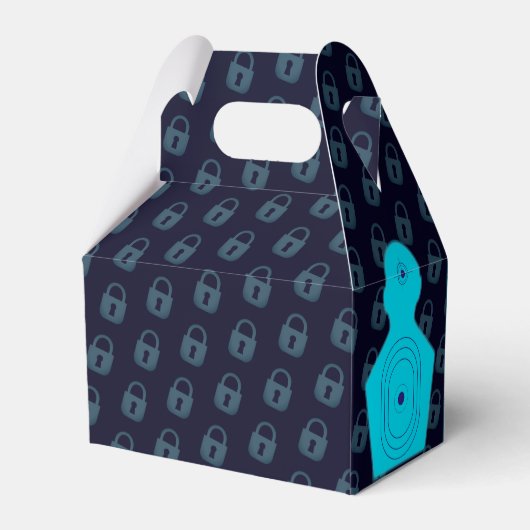 Geheime agent Detective Spy Mystery Party Bedankdoosjes (Achterkant)