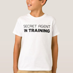 Geheime agent in training T-shirt