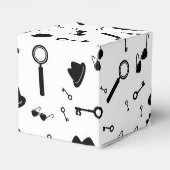 Geheime agent partij bedankdoosjes (Achterkant)