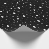 Geheime agent partij cadeaupapier (Hoek)