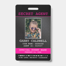 Geheime Agent Spion Badge