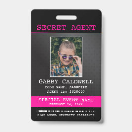 Geheime Agent Spion Badge