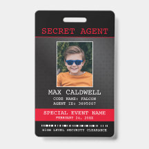 Geheime Agent Spion Badge