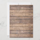 Geheime agent Spy rechercheur-uitnodiging Kaart (Achterkant)