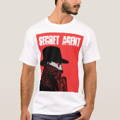 Geheime agent t-shirt (Voorkant)