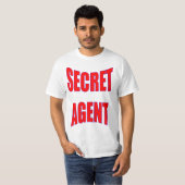 Geheime agent t-shirt (Voorkant volledig)