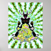 Geheime anatomie van een ruimtehamster v3 poster (Voorkant)