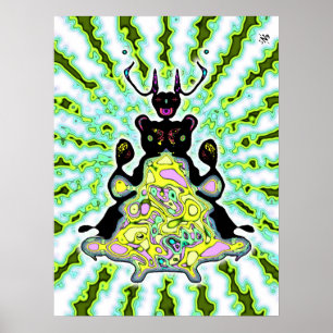 Geheime anatomie van een ruimtehamster v3 poster