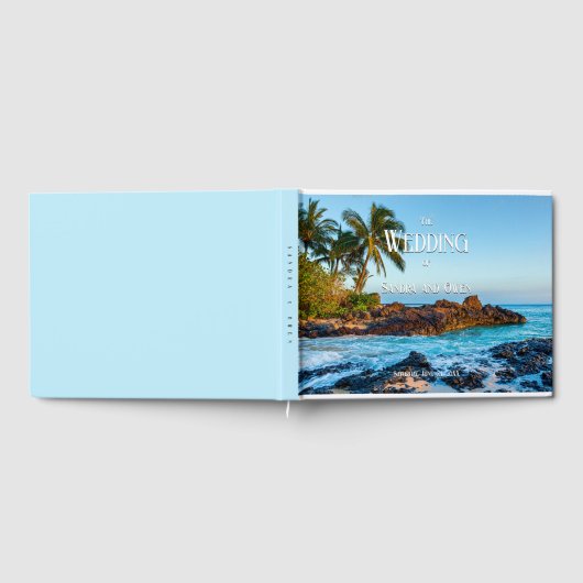 Geheime Beach Maui, Tropisch, Paradise, bruiloft Gastenboek (Volledig)