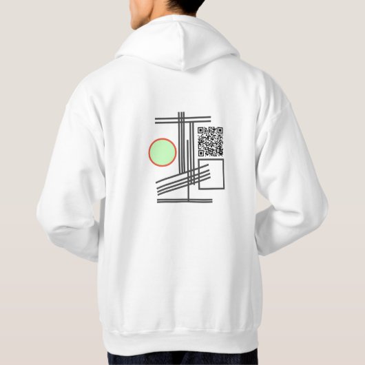 Geheime Bericht Barcode T-shirt (Achterkant)