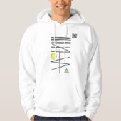 Geheime Bericht Barcode T-shirt (Voorkant)