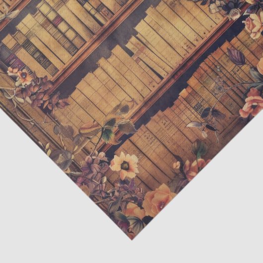 geheime bibliotheek ontkoppelingsprints tissuepapier (Detail)