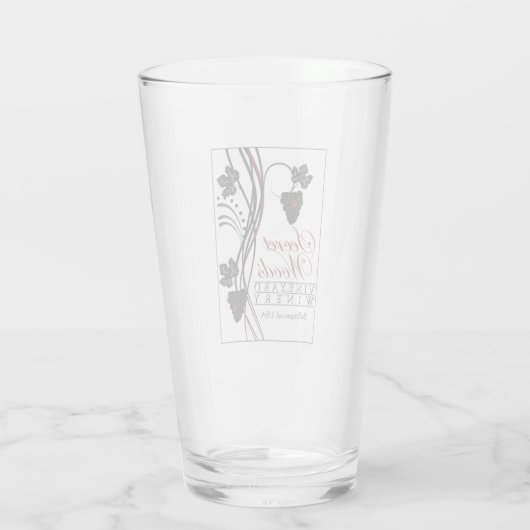 Geheime Bossen Drink glas (Achterkant)