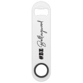 Geheime Bossen Speed Flessenopener (Achterkant)