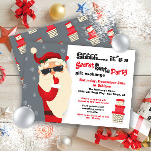 Geheime cadeau van de Kerstman - Exchange Swap Kaart