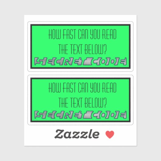 Geheime code Stickers (Vel)