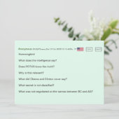 Geheime code Verjaardag Kaart 🕵️♂️ Grappige samen (Staand voorkant)