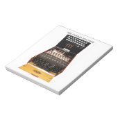 geheime codes van de machinerie Enigma Notitieblok (Linkerzijde)