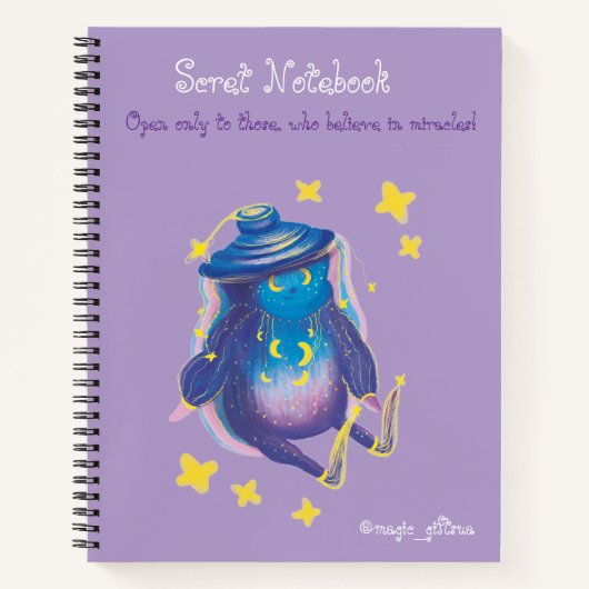 geheime cute notitieboek (Voorkant)
