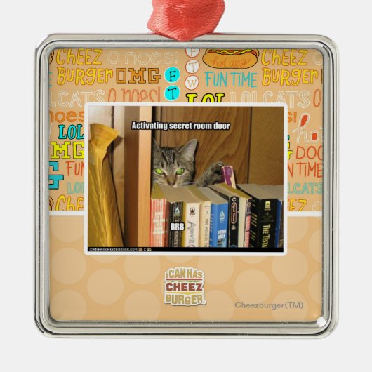 Geheime deur van de kamer activeren metalen ornament (Voorkant)