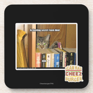 Geheime deur van de kamer activeren onderzetter