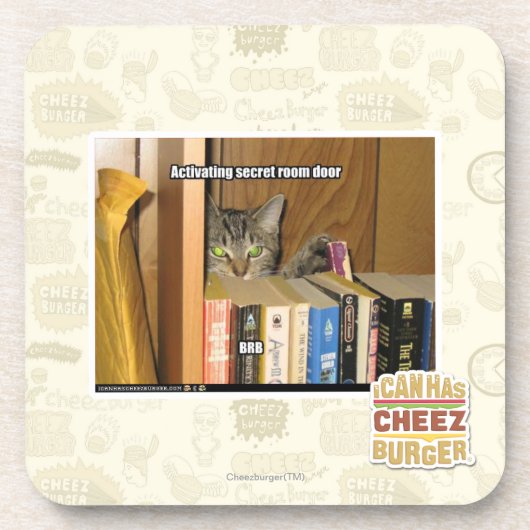 Geheime deur van de kamer activeren onderzetter (Voorkant)