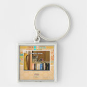 Geheime deur van de kamer activeren sleutelhanger (Voorkant)