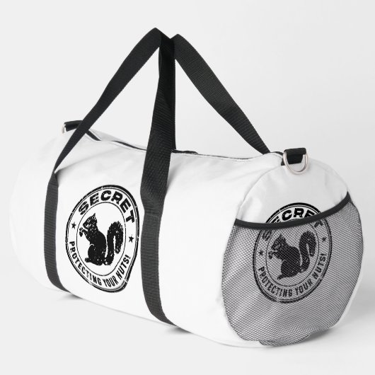 Geheime eekhoorn "Bescherming van uw noten" veront Plunjezak (Rechterhoek)