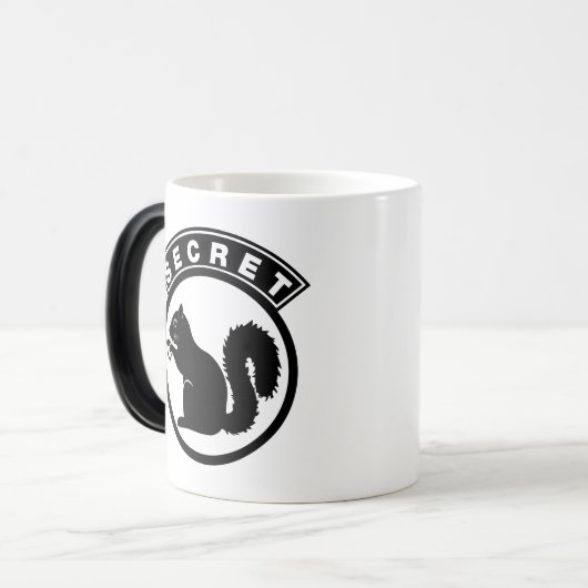 Geheime eekhoorn magische mok (Voorkant links)