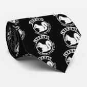 Geheime Eekhoorn Patch Bescherming Uw Noten Stropdas (Opgerold)