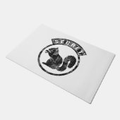 Geheime eekhoorn - Verhard - Type 1 Deurmat (Schuin)