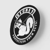 Geheime eekspatje ter bescherming van je noten ronde klok (Hoek)