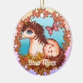 geheime eenhoorn keramisch ornament (Links)