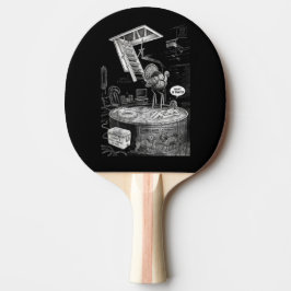 Geheime Garage Resort Grappige Ping Pong Paddle Tafeltennisbatje