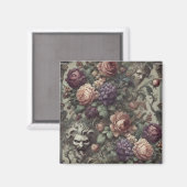 Geheime genootschappen bloeien in spiralen - Gothi Magneet (Voorkant / Achterkant)