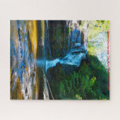 Geheime Herfsten North Carolina. Kerstgroeten Legpuzzel (Horizontaal)