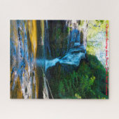 Geheime Herfsten North Carolina. Kerstgroeten Legpuzzel (Horizontaal)