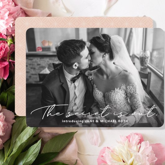 Geheime informatie is de aankondiging van Elopemen