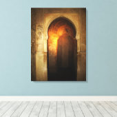 "Geheime ingang" Canvas Afdruk (Insitu (Houten vloer))