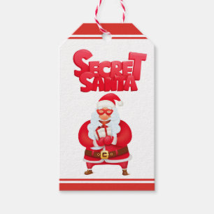 Geheime kerstcadeaus FEESTDAGEN Cadeaulabel