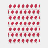 Geheime kerstcadeaus voor kerstfeestdagen met cade fleece deken (Voorkant)