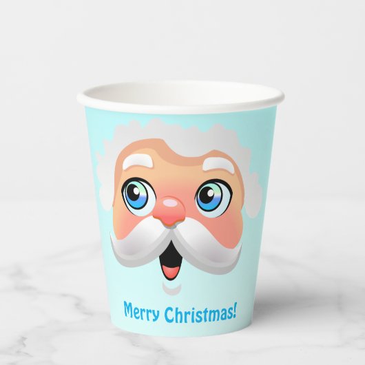 Geheime kerstfeestdag papieren bekers (Voorkant)