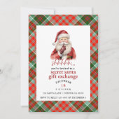 Geheime kerstfeestdag voor kerstmis met kerstcadea feestdagenkaart (Voorkant)