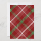 Geheime kerstfeestdag voor kerstmis met kerstcadea feestdagenkaart (Achterkant)