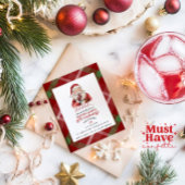 Geheime kerstfeestdag voor kerstmis met kerstcadea feestdagenkaart