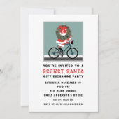 Geheime kerstfeestdag voor kerstmis met kerstcadea kaart (Voorkant)