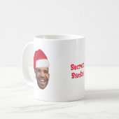 Geheime  kerstkerstfoto koffiemok (Voorkant links)