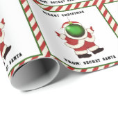 Geheime kerstKerstmis Cadeaupapier (Rol Hoek)