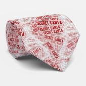 Geheime kerstkerstStropdas Stropdas (Opgerold)