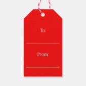 Geheime Kerstman Cadeaubijsluiter Cadeaulabel (Achterkant)